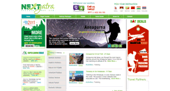 Desktop Screenshot of nextyatra.com